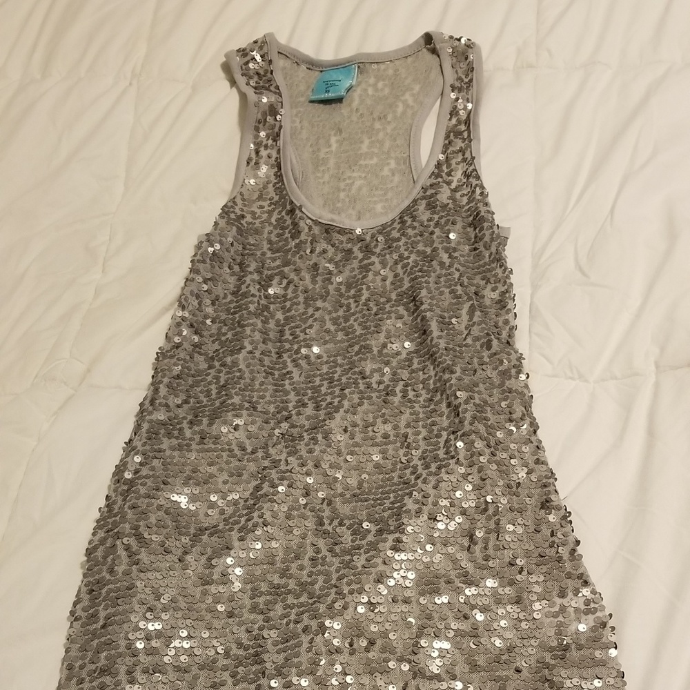 Sequined cami